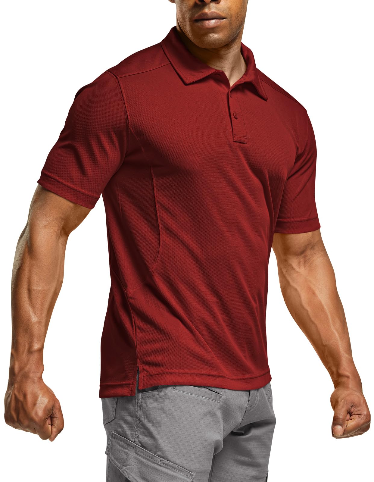 Men's CQR Tactical Short Sleeve Golf Performance Shirts, Lightweight Dry Fit UPF 50+
| Men's CQR Polo Shirts, Lightweig