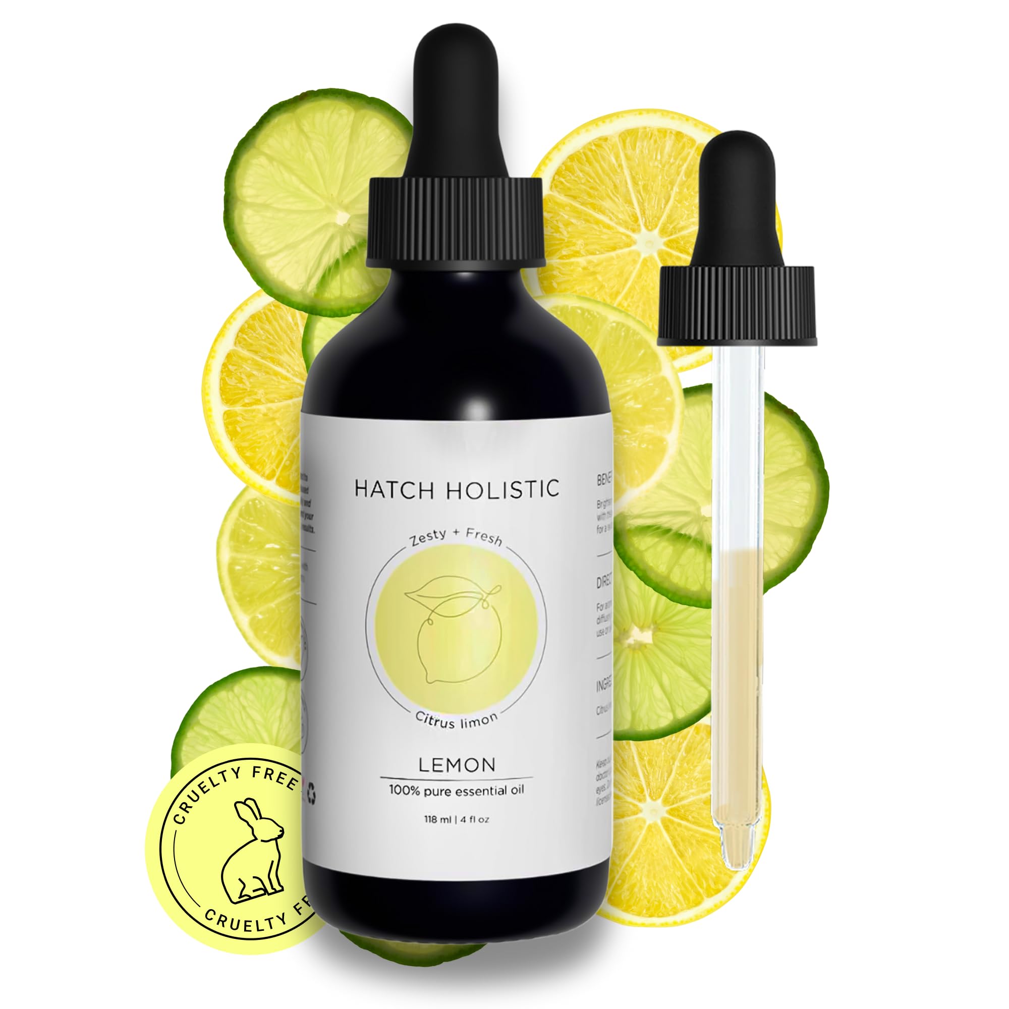 100% Natural Lemon Essential Oil for Diffuser and Aromatherapy - Refreshing Scent Supporting Focus and Freshness
| Lemo